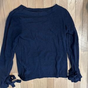 Banana Republic Wool Sweater Size M Navy